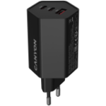 CANYON charger HEXAGON 65 GaN 65W 2xPD 1xQC EU Black