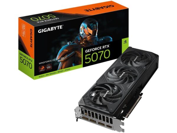 Gigabyte 5070 Windforce OC SFF12GB GDDR7 Gigabyte 5070 Windforce OC SFF12GB GDDR7