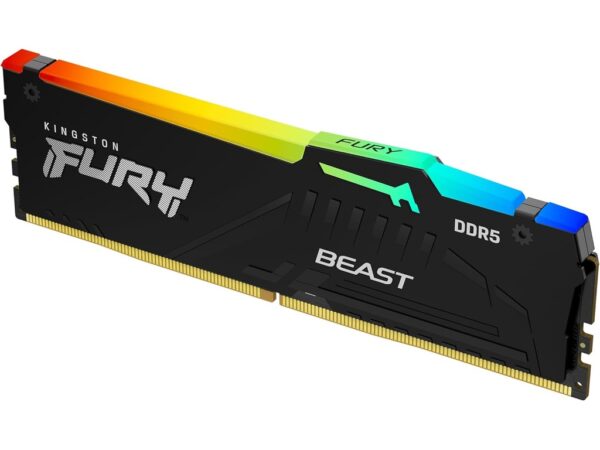 Kingston 32GB 6000MHz DDR5 RGBFury Beast (1x32GB) Kingston 32GB 6000MHz DDR5 RGBFury Beast (1x32GB)