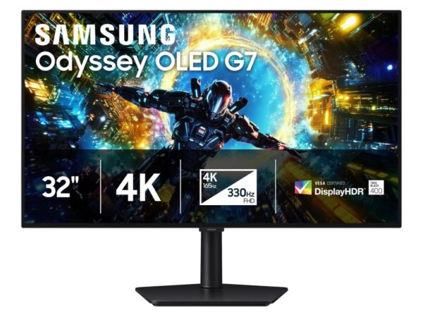 Samsung 32" Odyssey G7 OLED4K 165Hz/FHD 330Hz