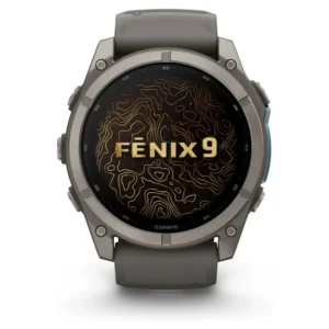 GARMIN Fenix 9 51 mm AMOLED Titanium Pebble Gray Silicone - Slika 1