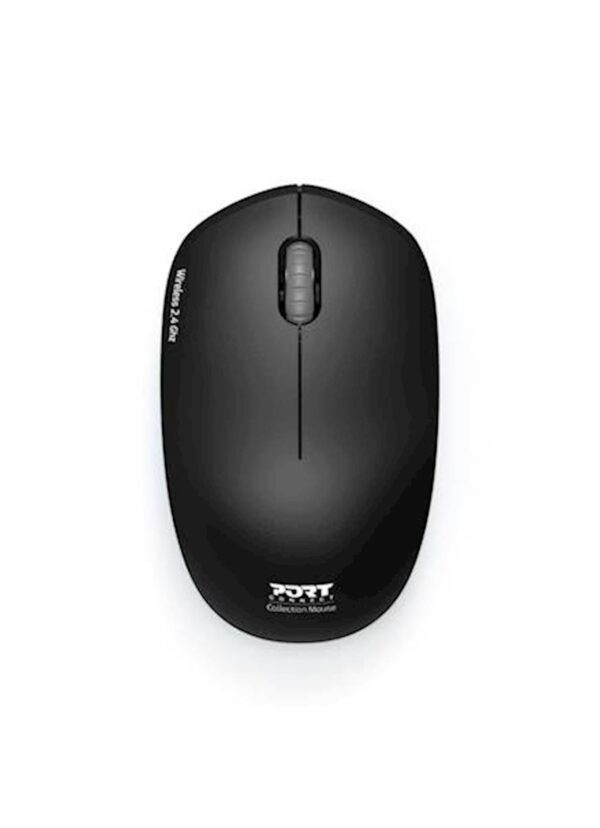 Miš PORT WL USB-A crni Miš PORT WL USB-A crni