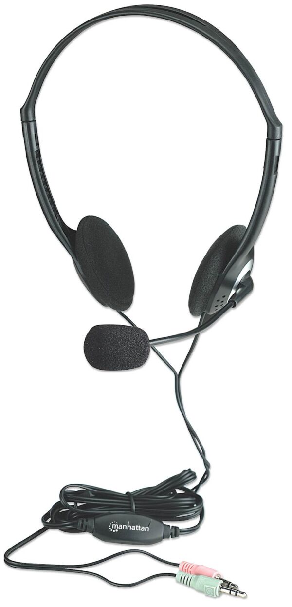Slušalice MANHATTAN Stereo sa mikrofonom Slušalice MANHATTAN Stereo sa mikrofonom
