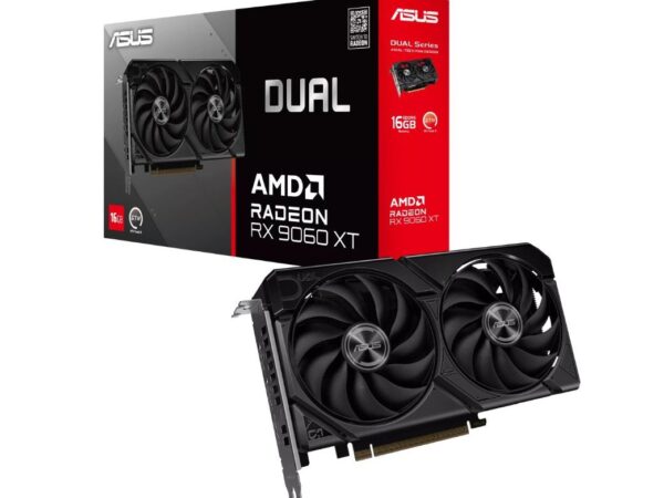 ASUS VGA DUAL-RX9060XT-16G 16GB GDDR6 ASUS VGA DUAL-RX9060XT-16G 16GB GDDR6
