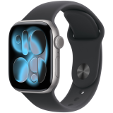 Apple Watch Series 11 GPS 42mm Space Grey Aluminium Case with Black Sport Band - S/M