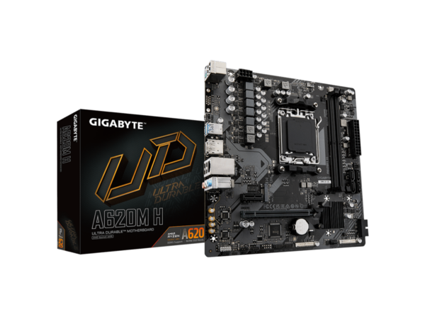 GIGABYTE MB A620M H 1.0AMD A620;AM5;2xDDR5;M.2RAID;HDMI GIGABYTE MB A620M H 1.0AMD A620;AM5;2xDDR5;M.2RAID;HDMI
