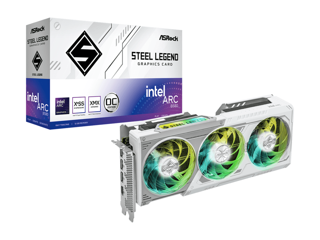 ASROCK B580 SL 12GO OC VGASteel Legend