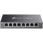 Omada 8-Port Gigabit Desktop Switch with  8-Port PoE+  8× Gigabit PoE+ Ports 802.3af/at