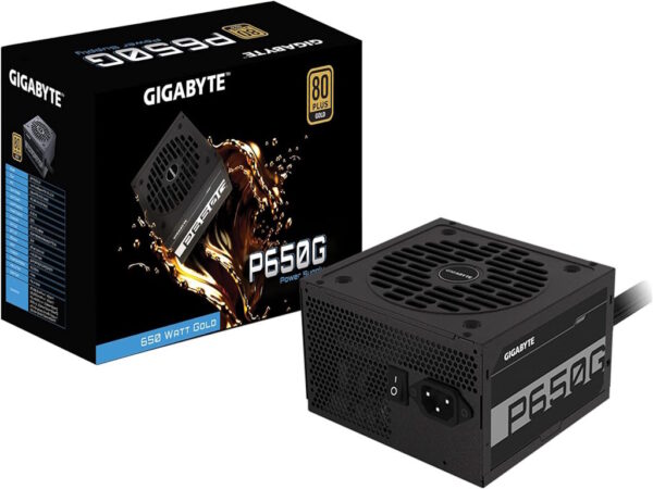 Gigabyte PSU P650W PCIe 5.1 80+ Gold Gigabyte PSU P650W PCIe 5.1 80+ Gold