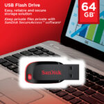 SanDisk USB Stick 64GB Cruzer Blade Teardrope USB 2.0