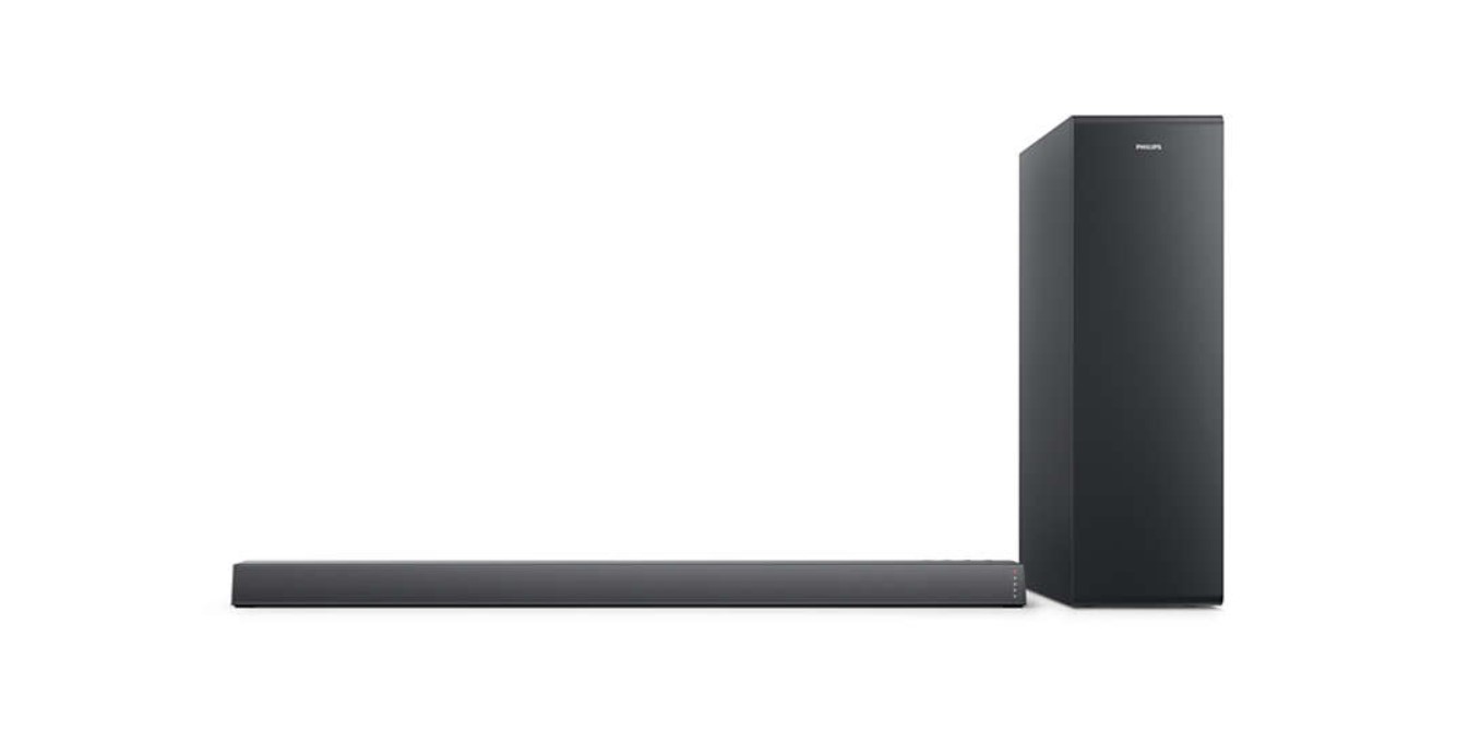 Philips TAB6305 Soundbar2.1-kanalni bežični niskotonacIzuzetno tanak