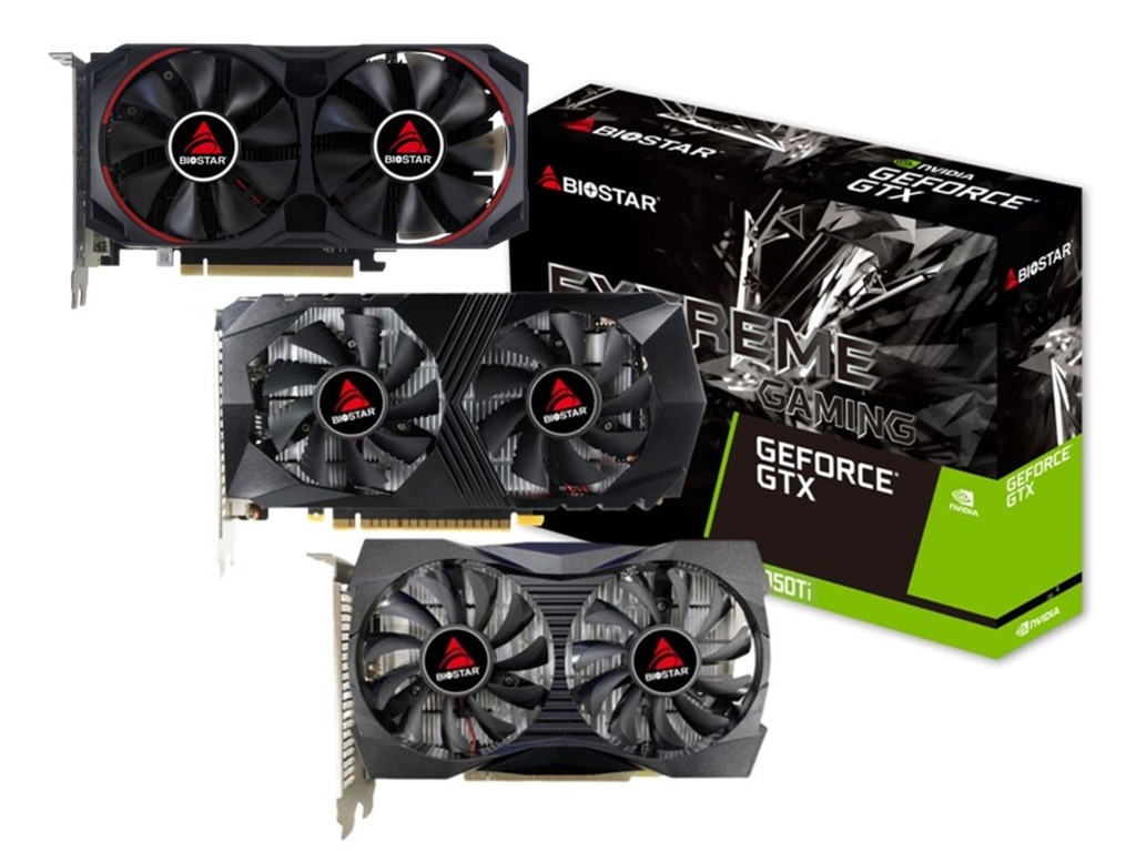 BIOSTAR VGA 1050 Ti 4GB 4GB GDDR5