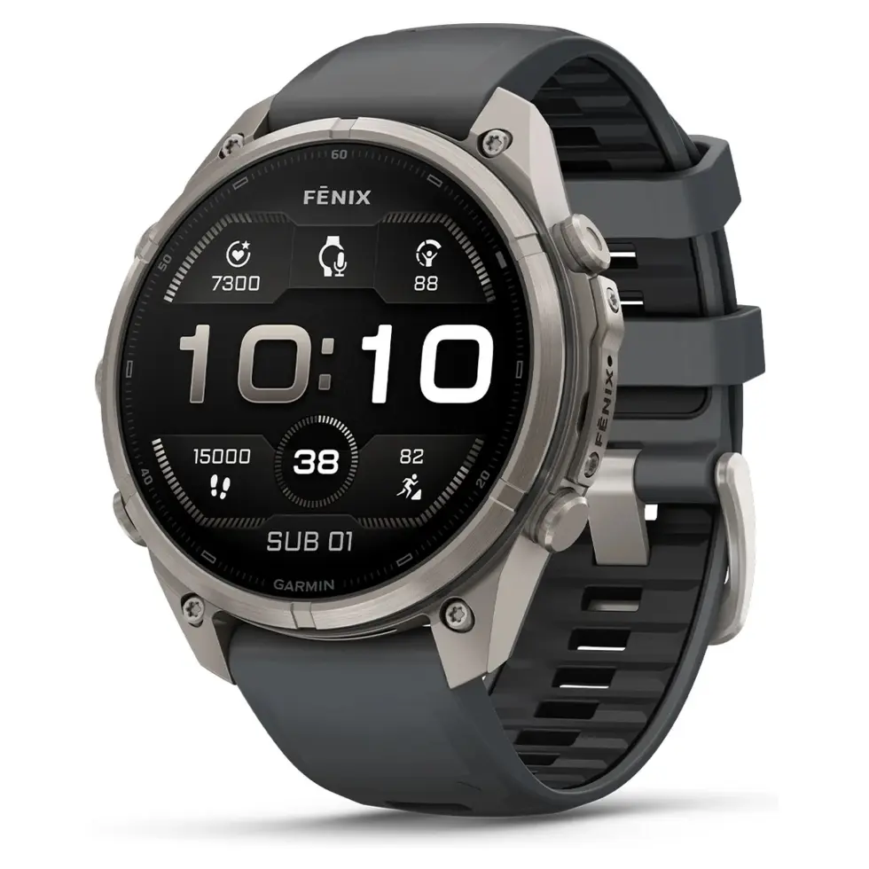 GARMIN Fenix 9 PRO 47 mm AMOLED Titanium Graphite/Black