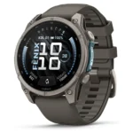 GARMIN Fenix 9 47 mm AMOLED Titanium Pebble Gray Silicone