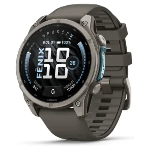 GARMIN Fenix 9 47 mm AMOLED Titanium Pebble Gray Silicone