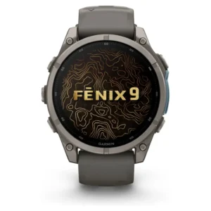 GARMIN Fenix 9 47 mm AMOLED Titanium Pebble Gray Silicone - Slika 3