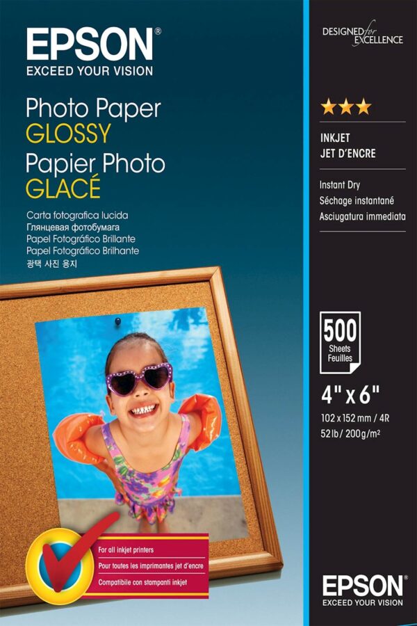 Papir EPSON Glossy 10x15 Papir EPSON Glossy 10x15