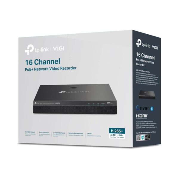 VIGI TP-Link NVR2016H-16P 16 Channel PoE+ NVR