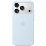 iPhone 18 Pro Silicone Case with MagSafe - Crisp Blue