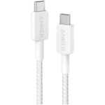 Anker 322 USB-C to USB-C Cable 90 cm Braided White