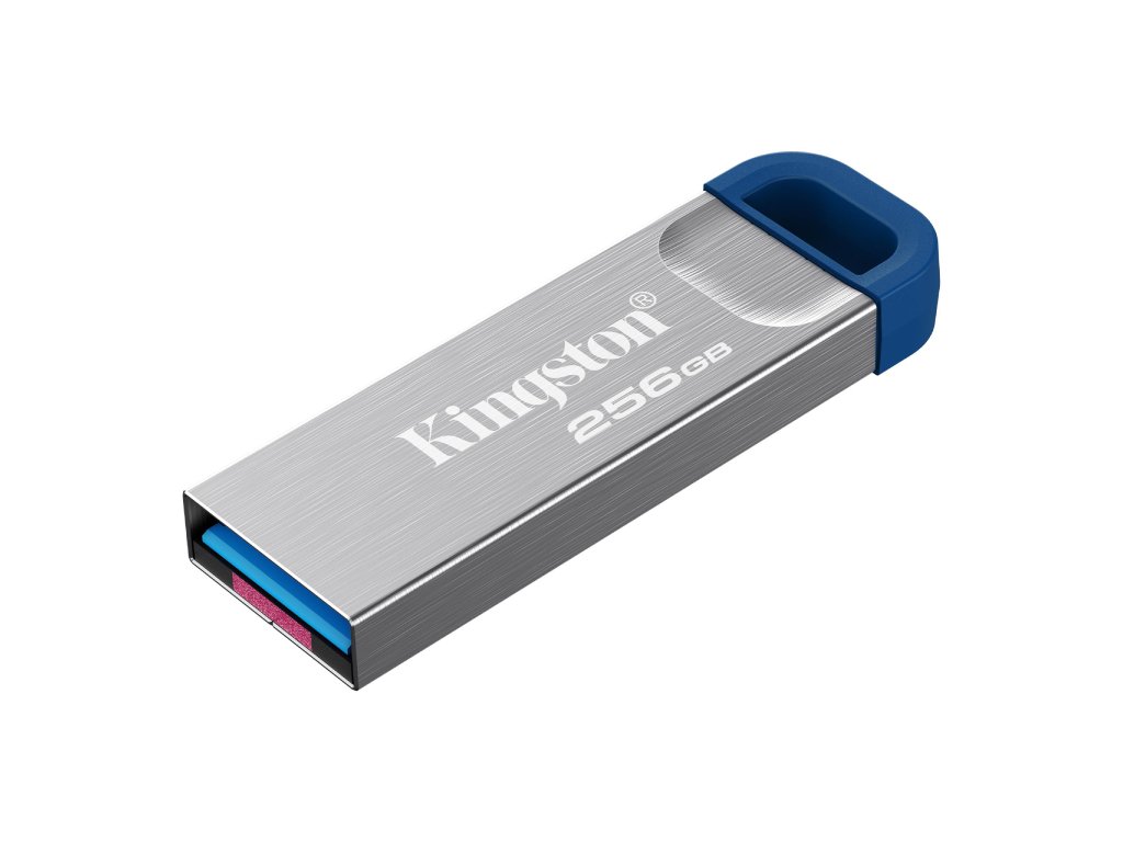 Kingston FD 256GB DTKN USB3.2 DataTraveler Kyson Stylish Capless Metal Case