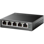 5-Port Gigabit Easy Smart Switch with 4-Port PoE+ 4× Gigabit PoE+ Ports