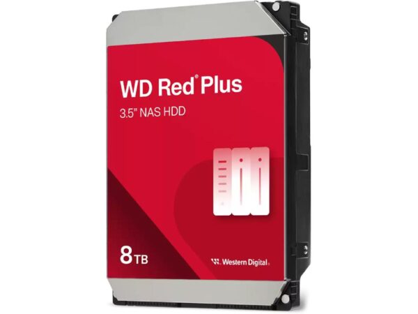 WD HDD 8TB SATA3 Red PlusIntelliPower 256MB